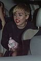 miley cyrus bares her abs for girls night out 15