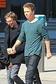 will poulter on set costars 02