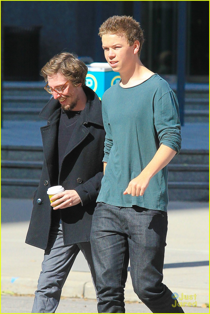 will poulter on set costars 05