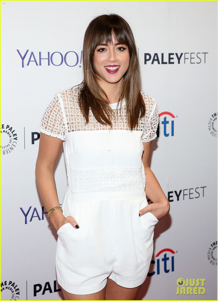 chloe bennet gets all dolled up for agents of s h i e l d paleyfest 02