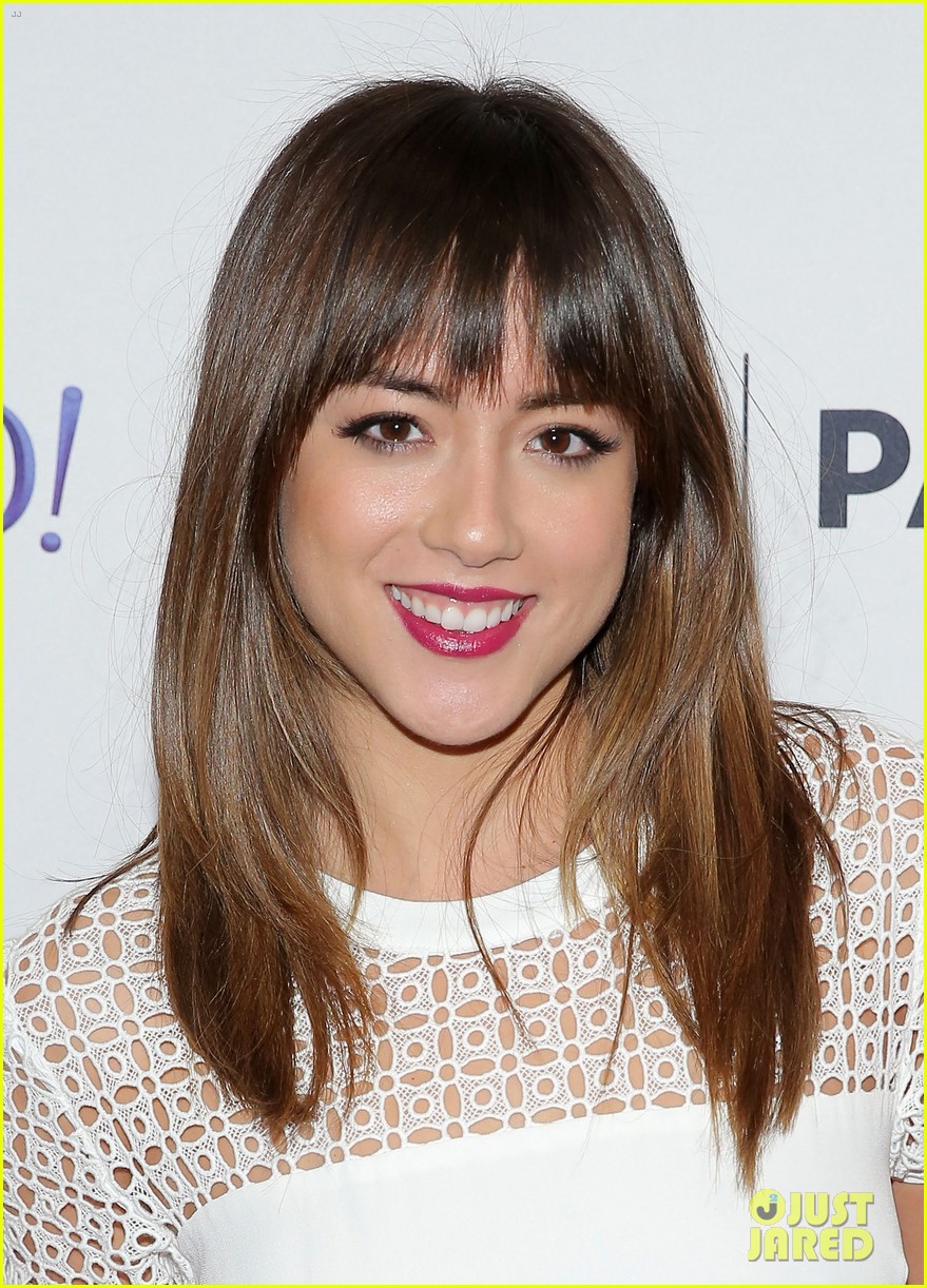 chloe bennet gets all dolled up for agents of s h i e l d paleyfest 09