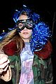cara delevingne wears blue wig thorpe park fright night 08