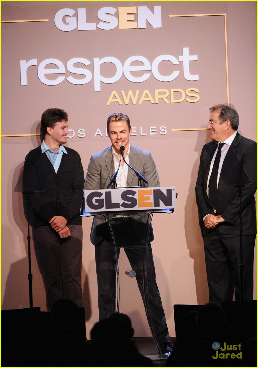 derek hough glsen respect awards 11