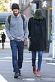 emma stone gets shy during stroll with andrew garfield 12