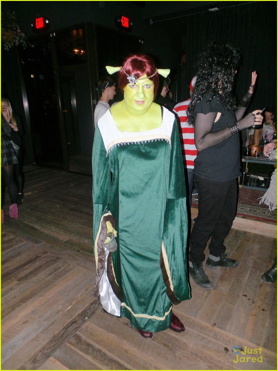 colton haynes lucy hale halloween party costume 10