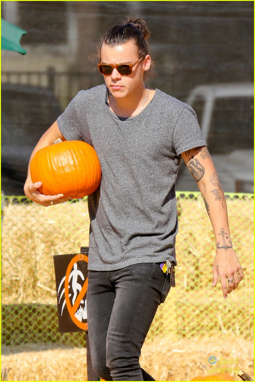 harry styles goes pumpkin picking with erin foster 06