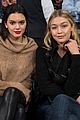 kendall jenner gigi hadid root for knicks at madison square garden 04