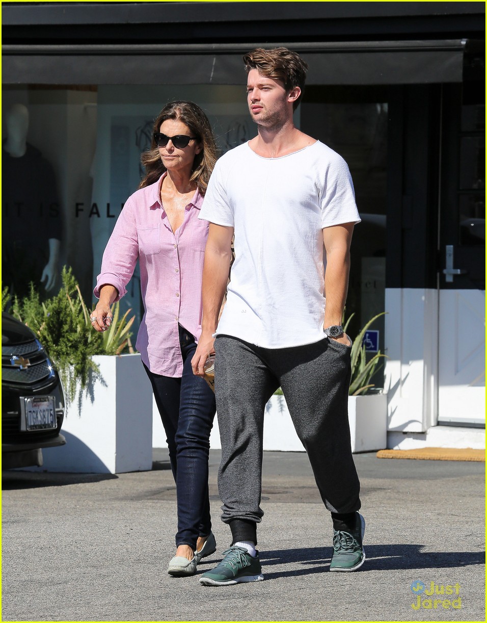 patrick schwarzenegger spends the morning with his mom 09