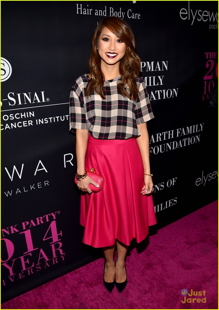 shay mitchell brenda song pink party 2014 03