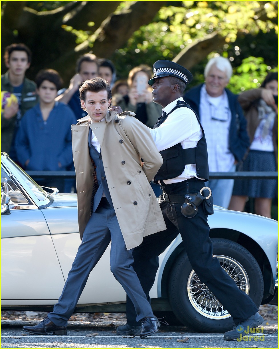 louis tomlinson gets arrested for new music video shoot 01