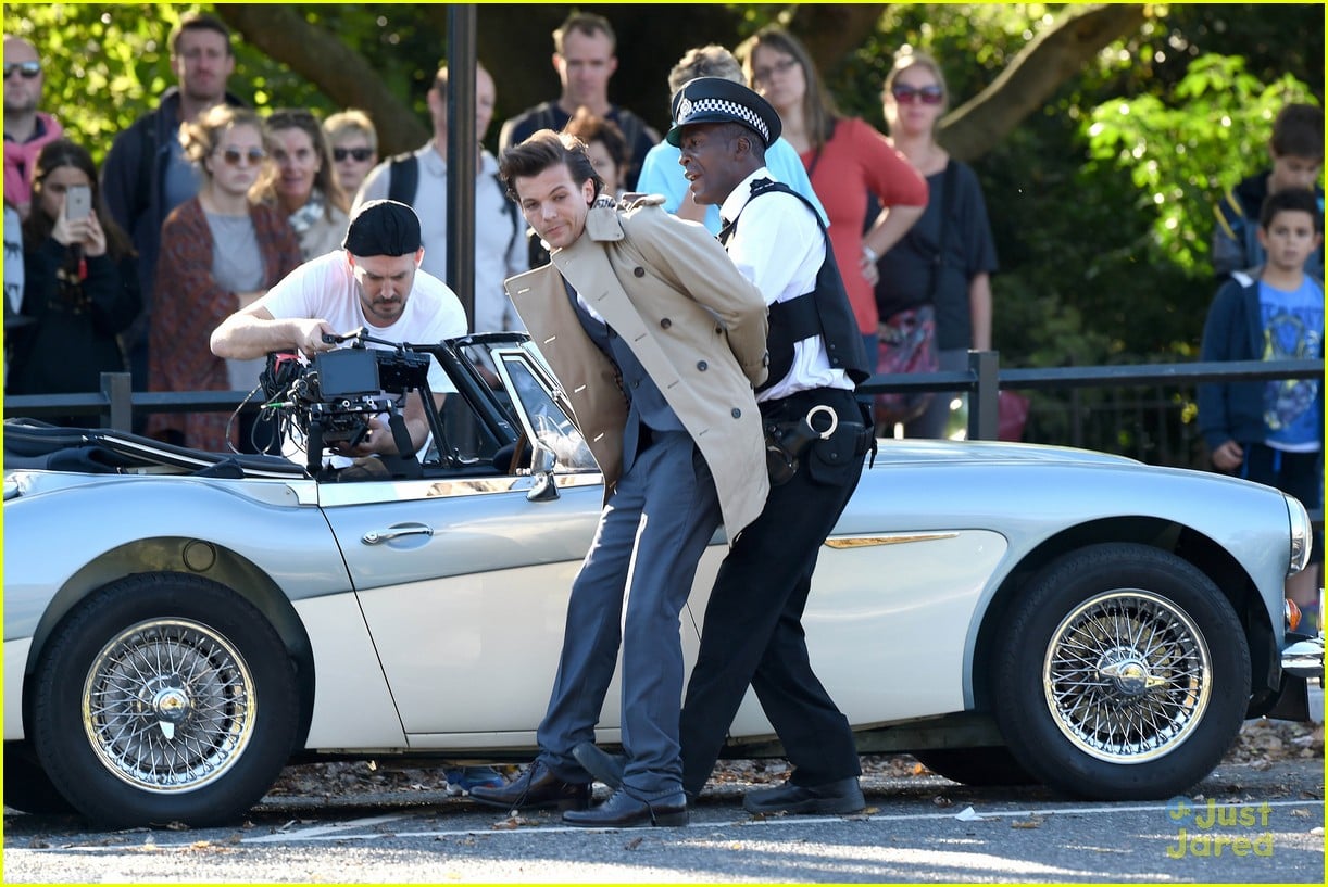 louis tomlinson gets arrested for new music video shoot 13