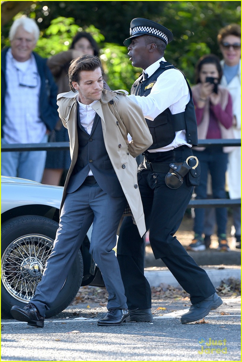 louis tomlinson gets arrested for new music video shoot 15