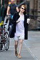 emma stone sips on coffee cold nyc 02