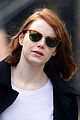 emma stone sips on coffee cold nyc 04