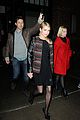 emma roberts rainy dinner out nyc 05