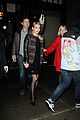 emma roberts rainy dinner out nyc 06