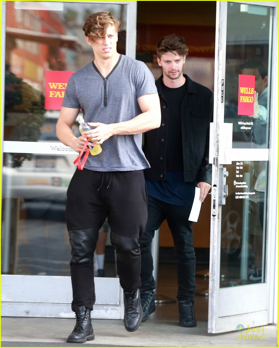 patrick schwarzenegger steps out after kissing miley cyrus 06