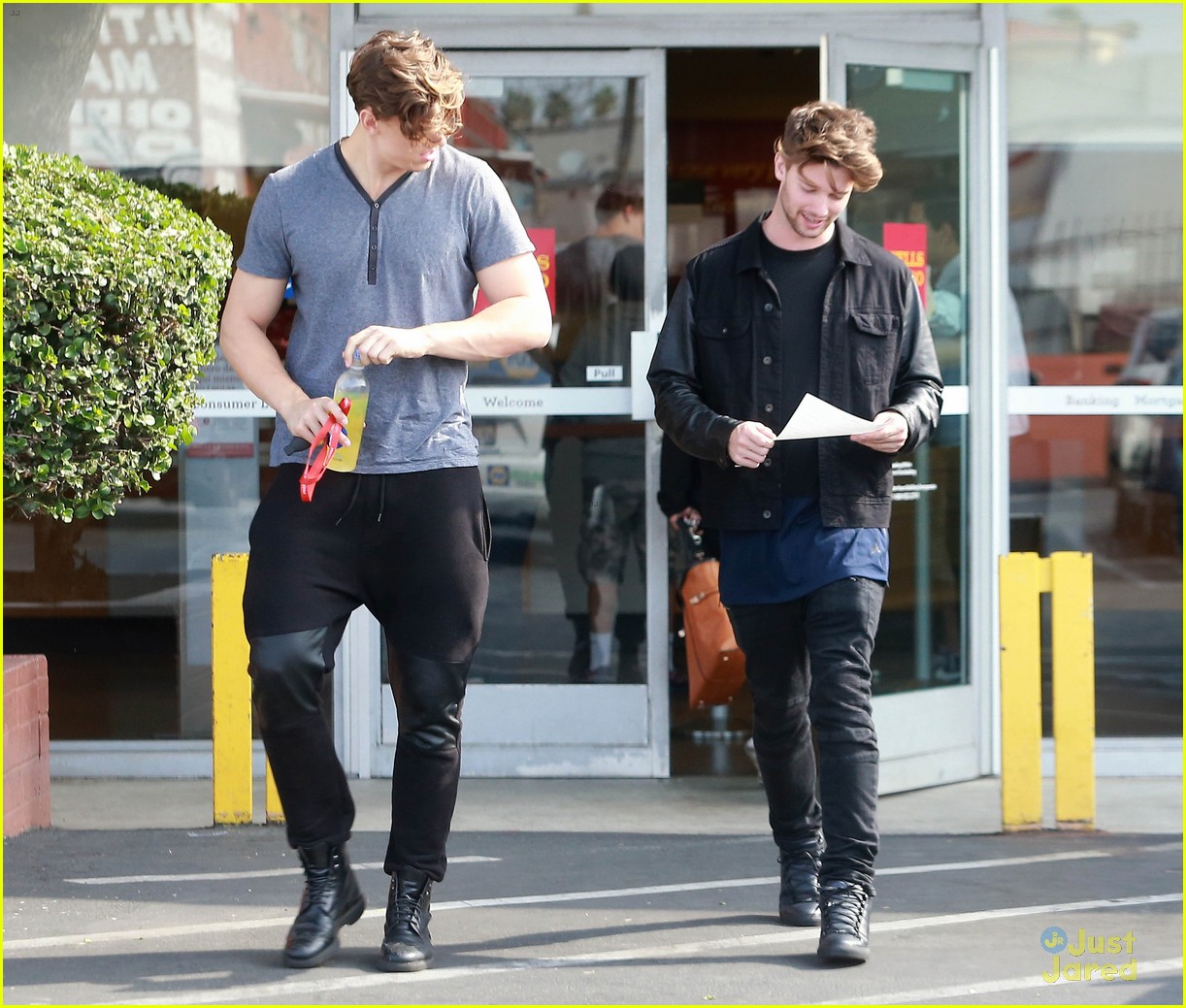 patrick schwarzenegger steps out after kissing miley cyrus 08