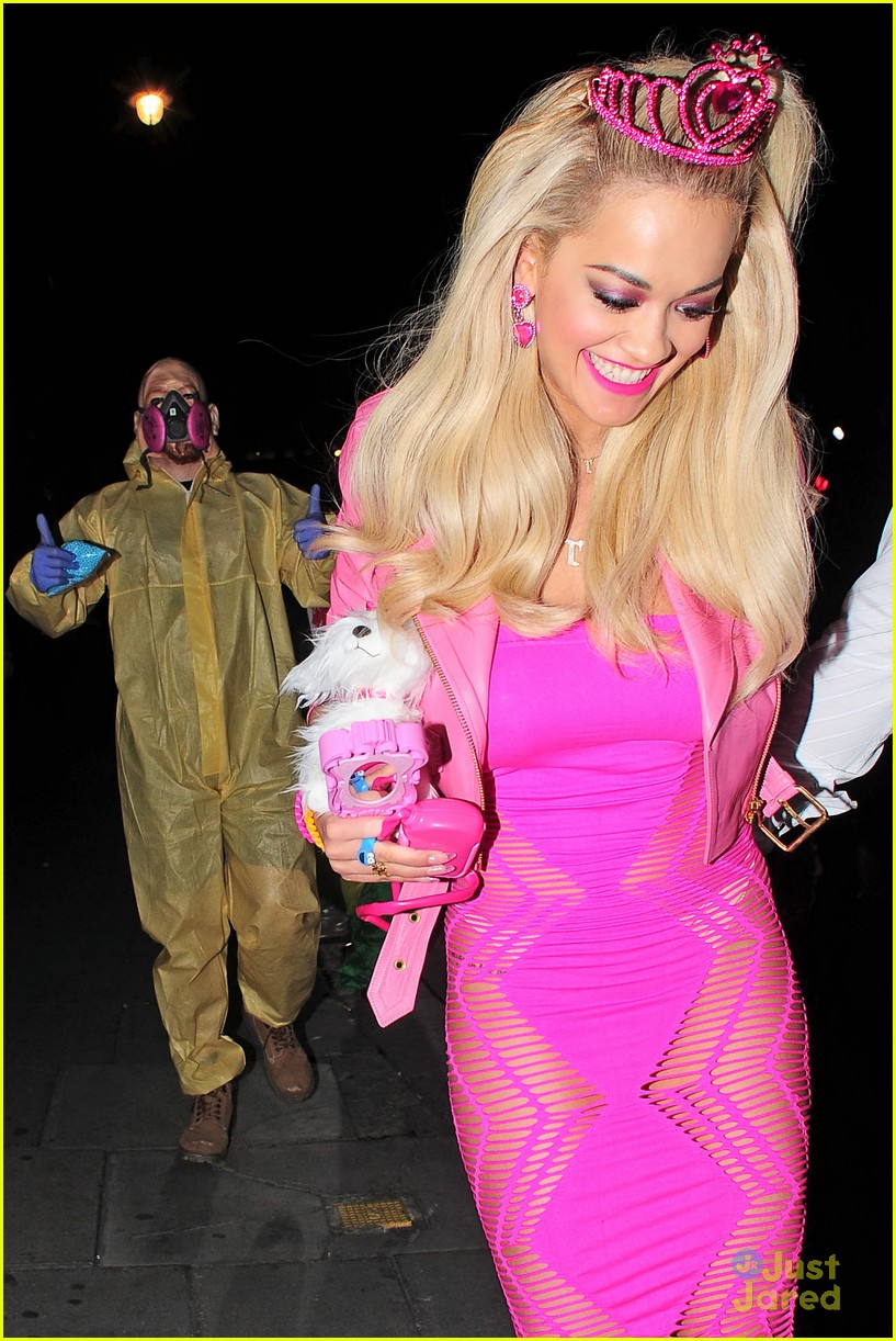 Rita Ora Looks Pretty in Pink as Barbie for Halloween | Photo 737052 ...