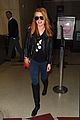 bella thorne view taping lax arrival 11
