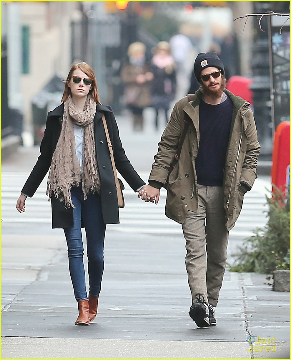 emma stone andrew garfield step out after the holiday 06