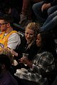 iggy azalea cheers on nick young at the lakers game 04