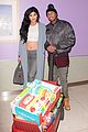 kylie jenner tyga give out gifts at hospital holiday party 01