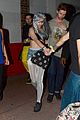 miley cyrus ends her night in her bra patrick schwarzenegger by her side 04