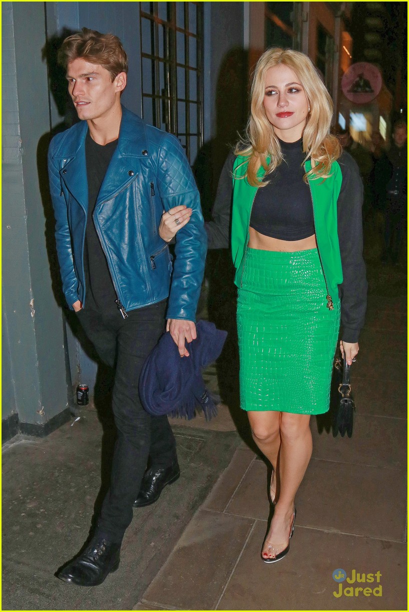 pixie lott green oliver cheshire groucho club london 01