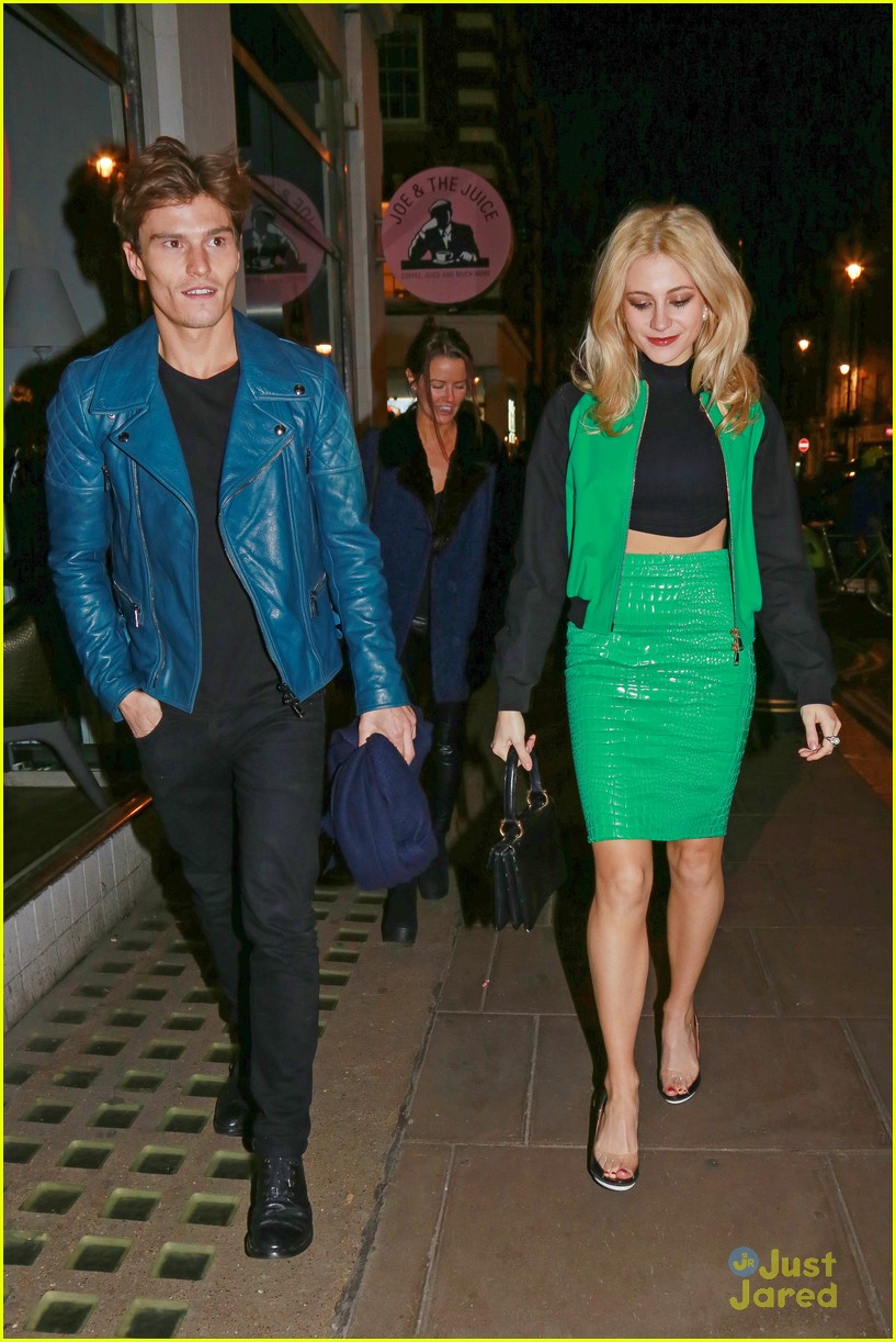 pixie lott green oliver cheshire groucho club london 11
