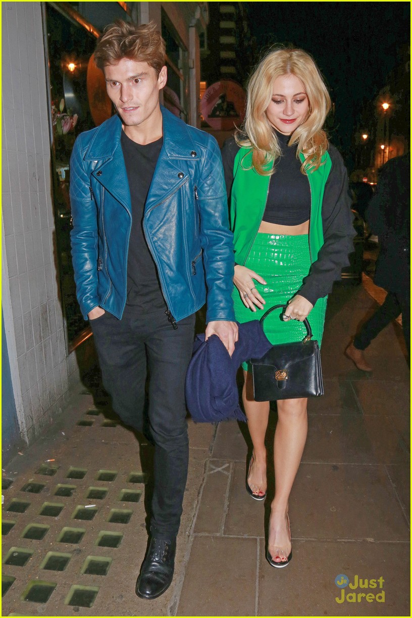 pixie lott green oliver cheshire groucho club london 13