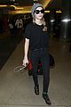 emma roberts returns back to los angeles after christmas 06