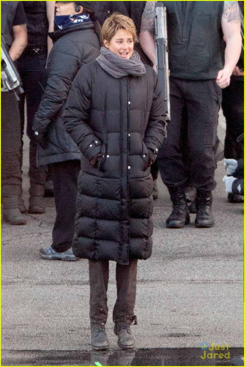 shailene woodley theo james are back to work on insurgent 03
