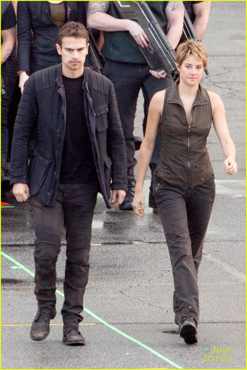 shailene woodley theo james are back to work on insurgent 27