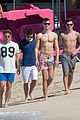 union j shirtless nathan sykes barbados beach 28