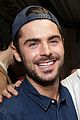 zac efron supports buddy seth rogen at interview premiere 01