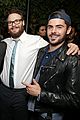 zac efron supports buddy seth rogen at interview premiere 02