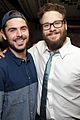 zac efron supports buddy seth rogen at interview premiere 04