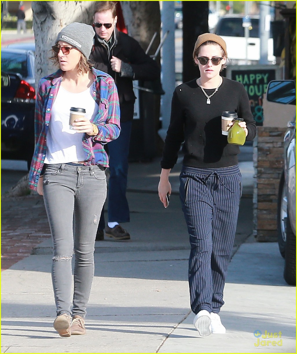 Kristen Stewart Starts Her Morning With Alicia Cargile & Coffee ...