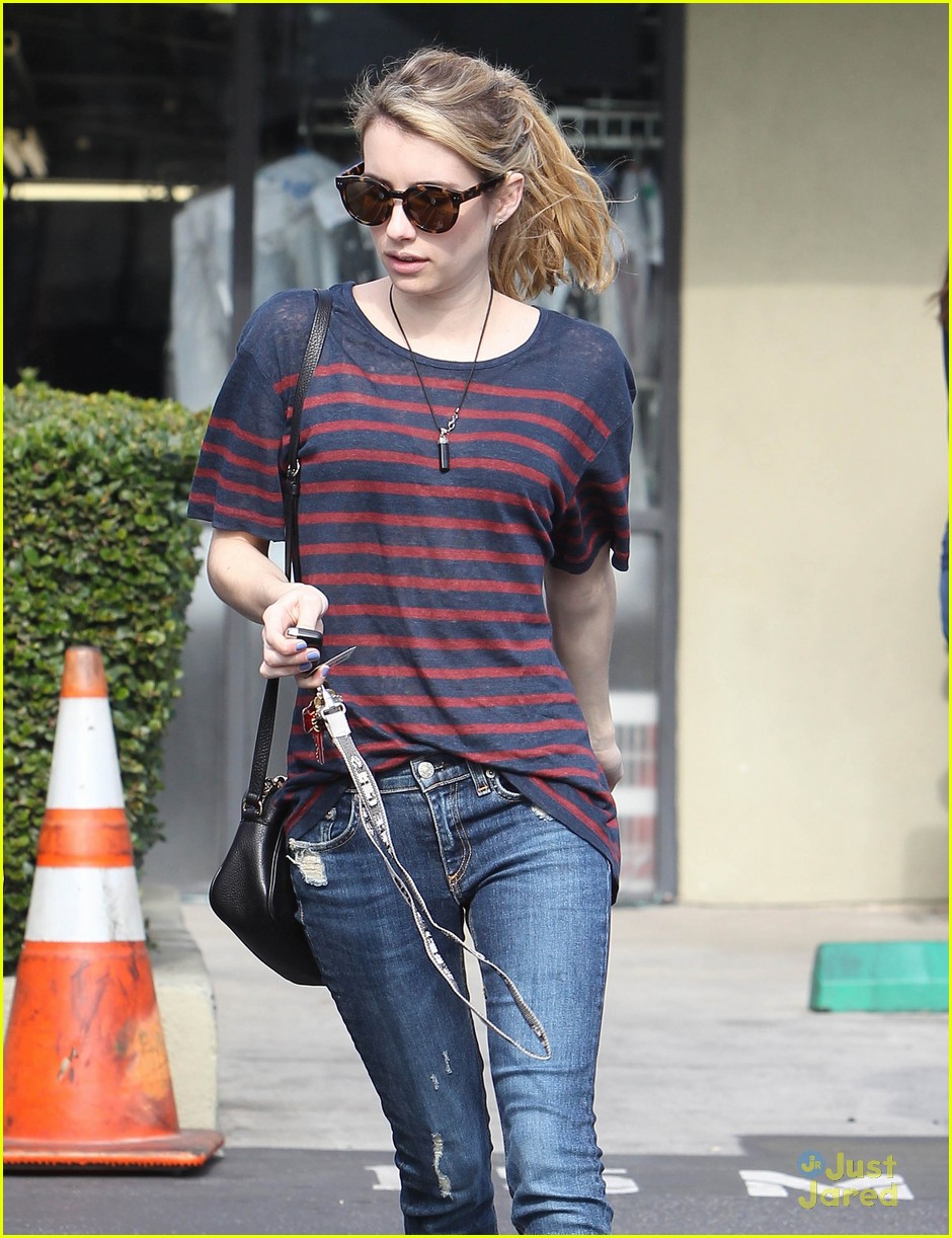 emma roberts dry cleaning run 08