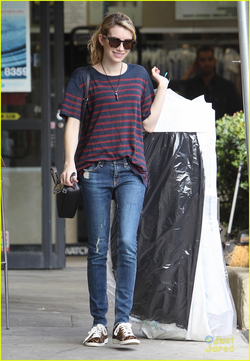 emma roberts dry cleaning run 11