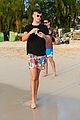george shelley caterina lopez beach selfies barbados 34