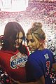 hailey baldwin clippers game kendall 02