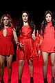 fifth harmony walk sing red dress fashion show 36