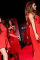 fifth harmony walk sing red dress fashion show 38