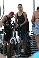 nina agdal gets miami excited for a spin class after supporting christy turlington 04