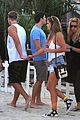 nina agdal gets miami excited for a spin class after supporting christy turlington 06