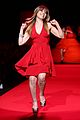 jennette mccurdy bethany mota red dress fashion show 09
