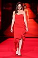 jennette mccurdy bethany mota red dress fashion show 26