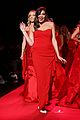 jennette mccurdy bethany mota red dress fashion show 32